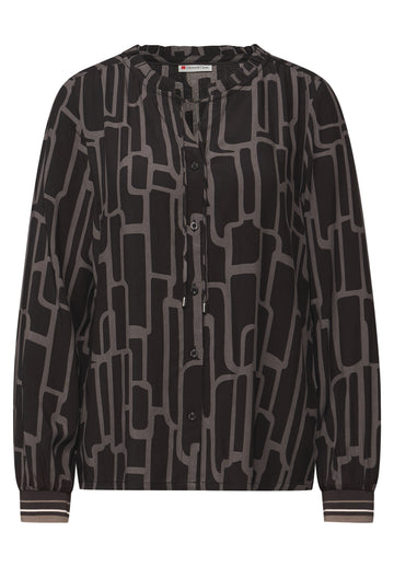 Gemusterte Tunika mit Tape