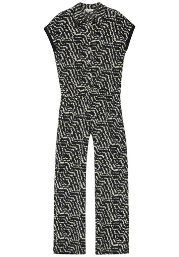 Gemusterter Jumpsuit