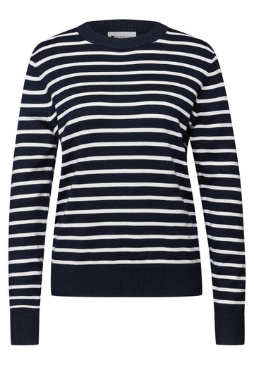 Gestreifter Pullover