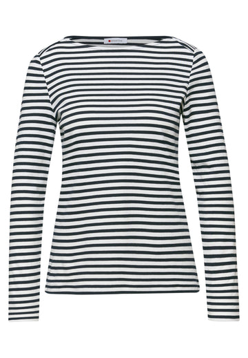 Gestreiftes Langarmshirt