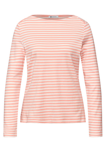 Gestreiftes Langarmshirt