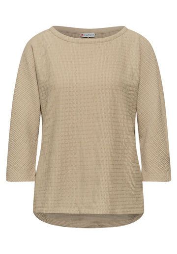 Glitzerndes Strukturshirt