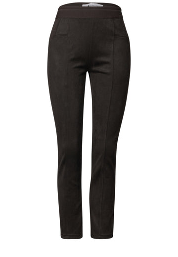 HOPE HW Skinny Leg Hose aus Velours
