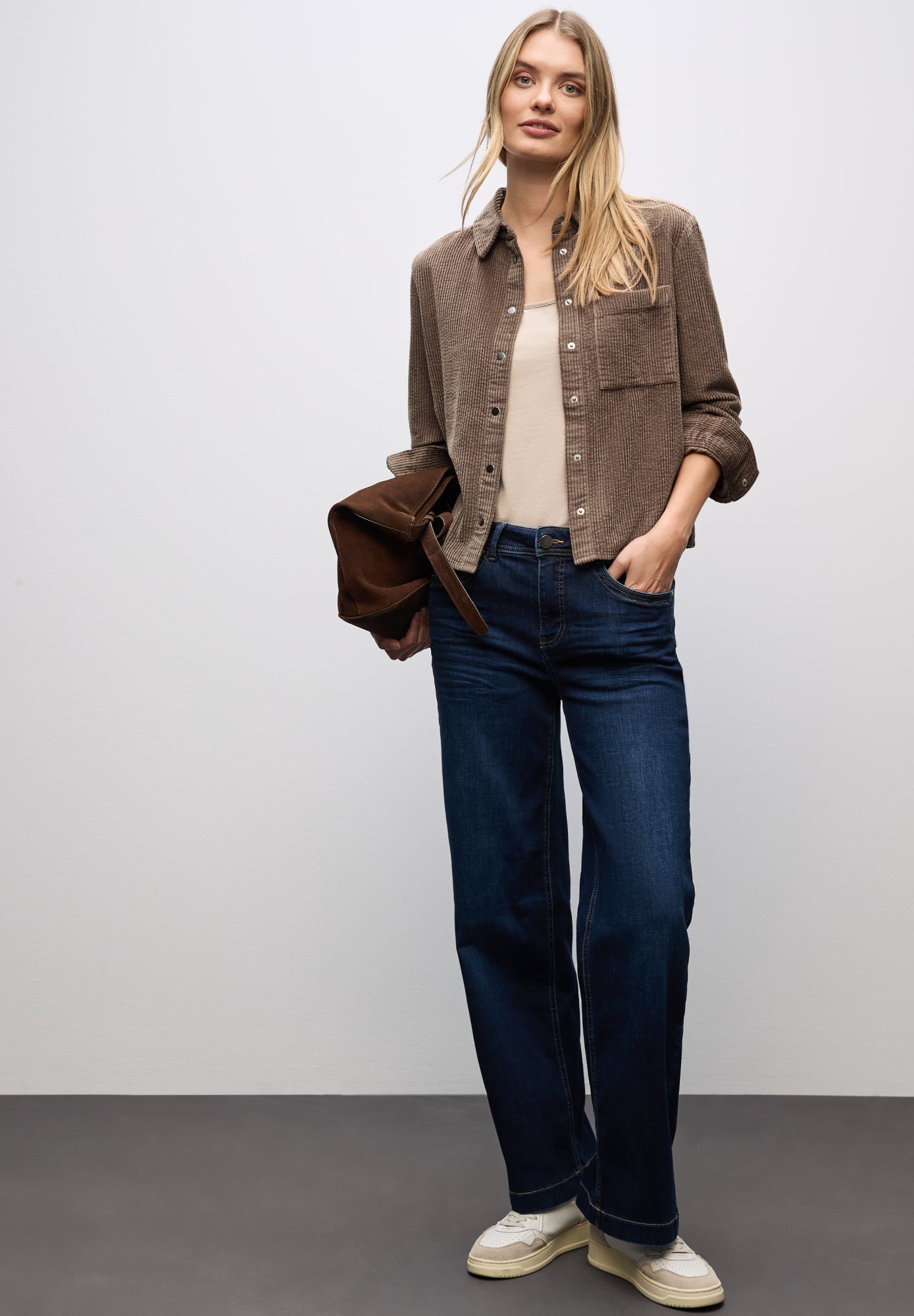 Street One Jeansjacken  braun