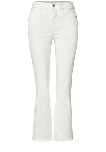 High Waist Flared Leg Jeans im Slim Fit