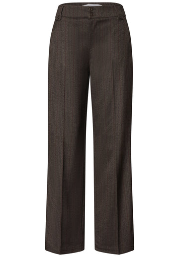 High Waist Straight Leg Hose