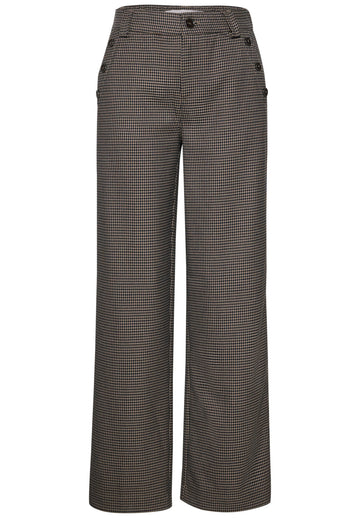 High Waist Straight Leg Hose