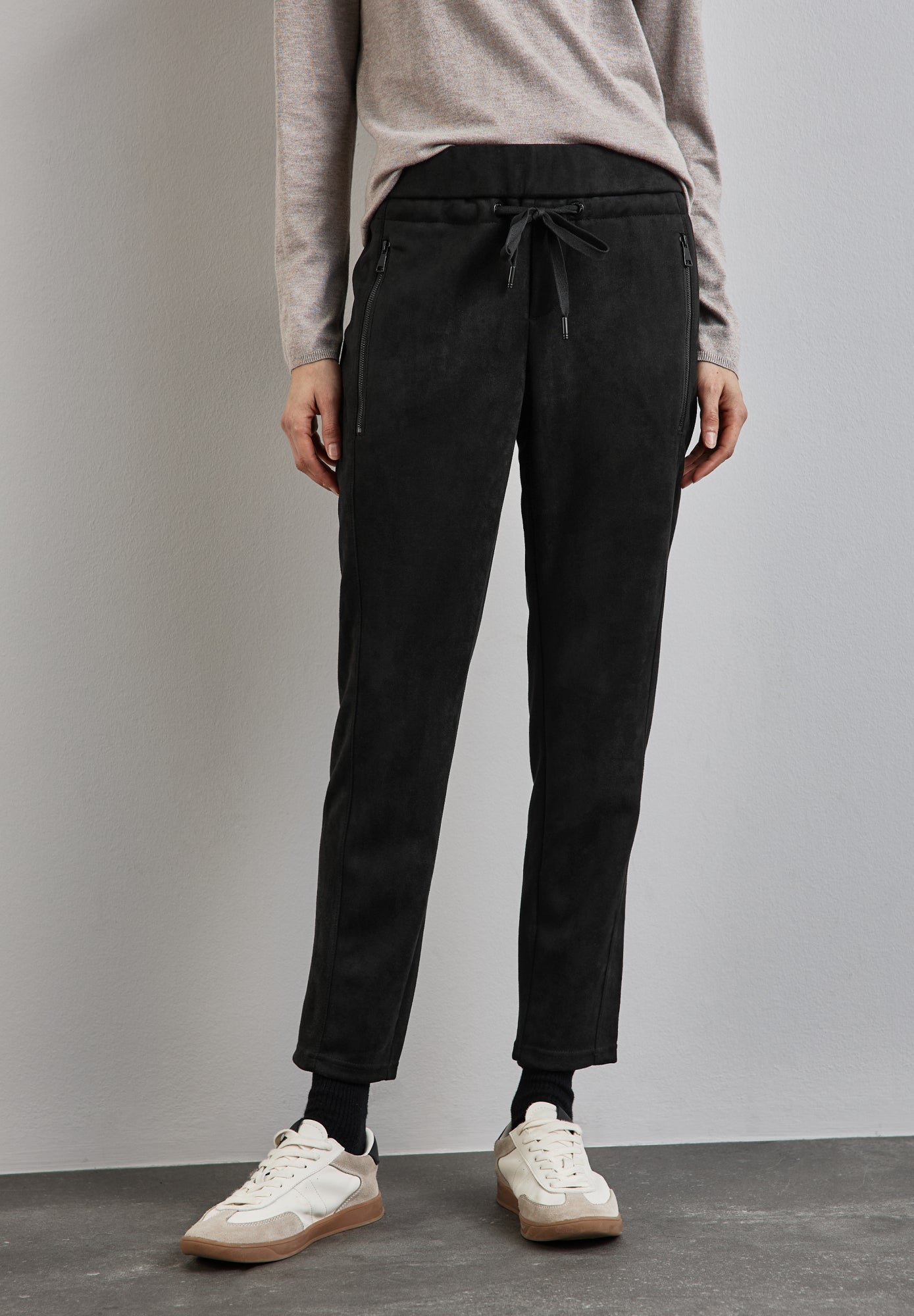 Street One Joggingpants  schwarz