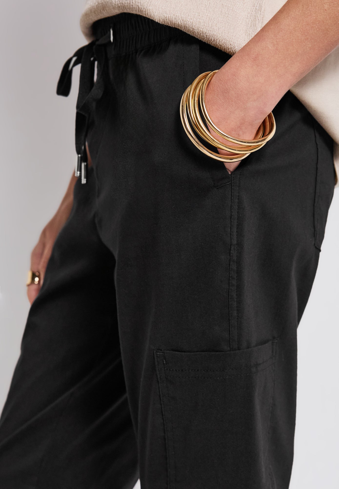 Street One Joggingpants  schwarz