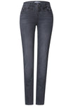 Street One Skinny, Slim  grau