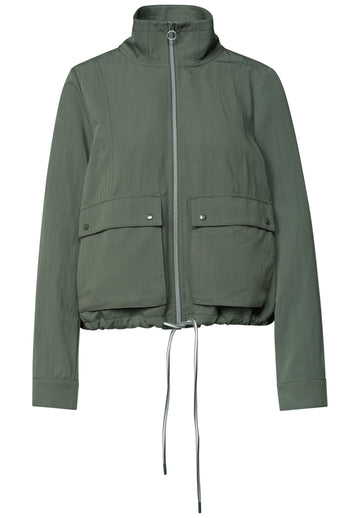 Jacke mit Stehkragen