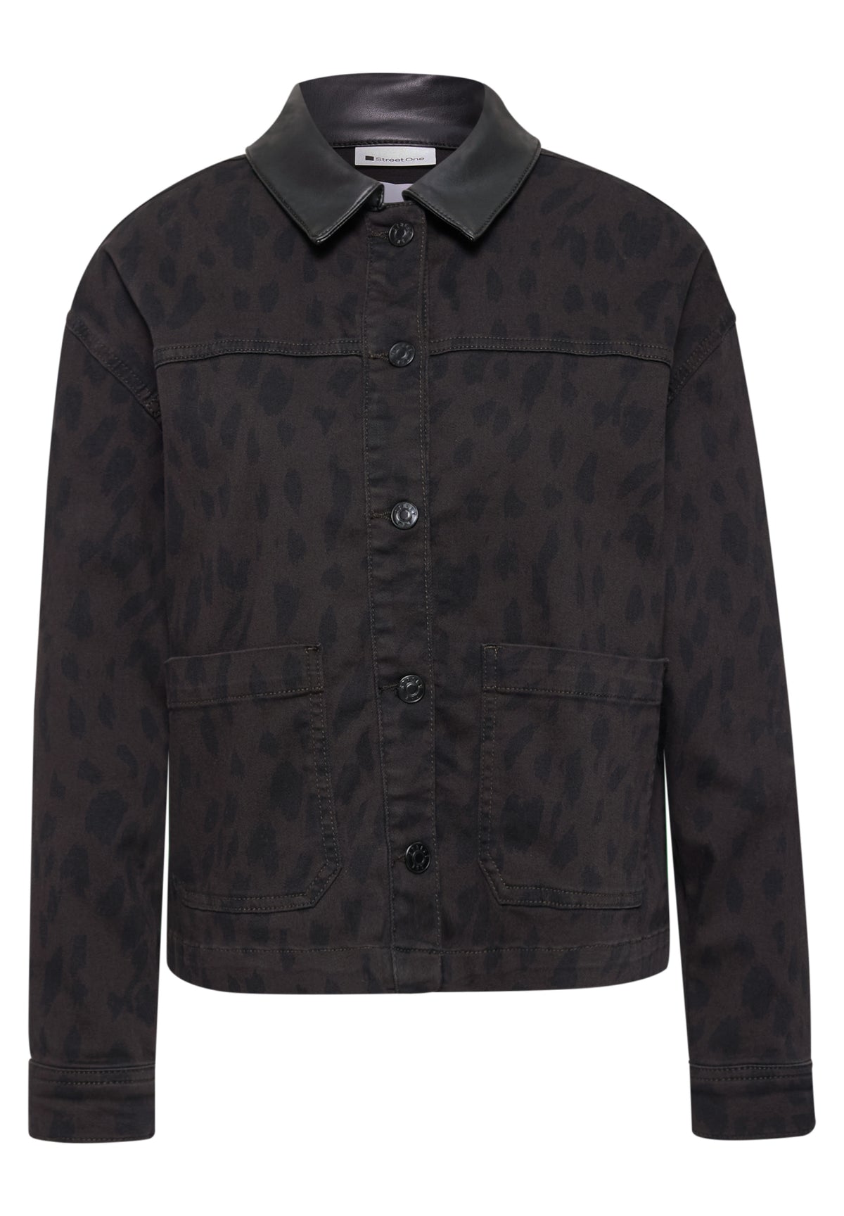 Street One Jeansjacken  schwarz