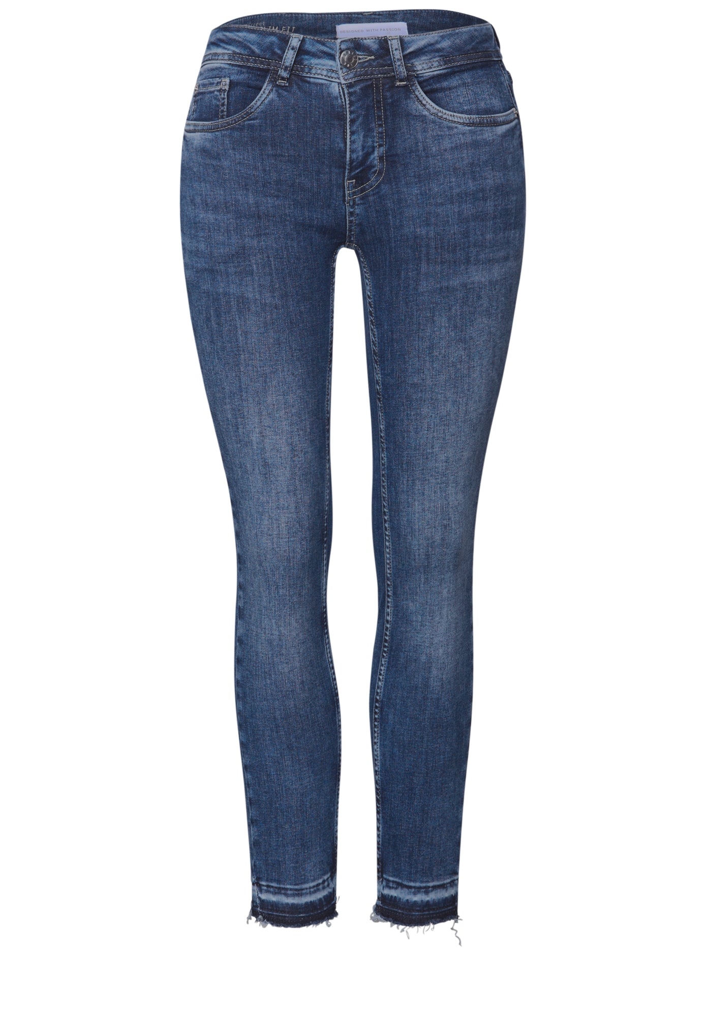 Street One Skinny, Slim  dunkelblau