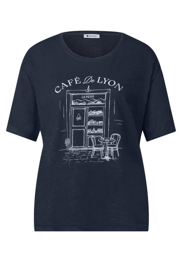Jerseyshirt mit Frontprint