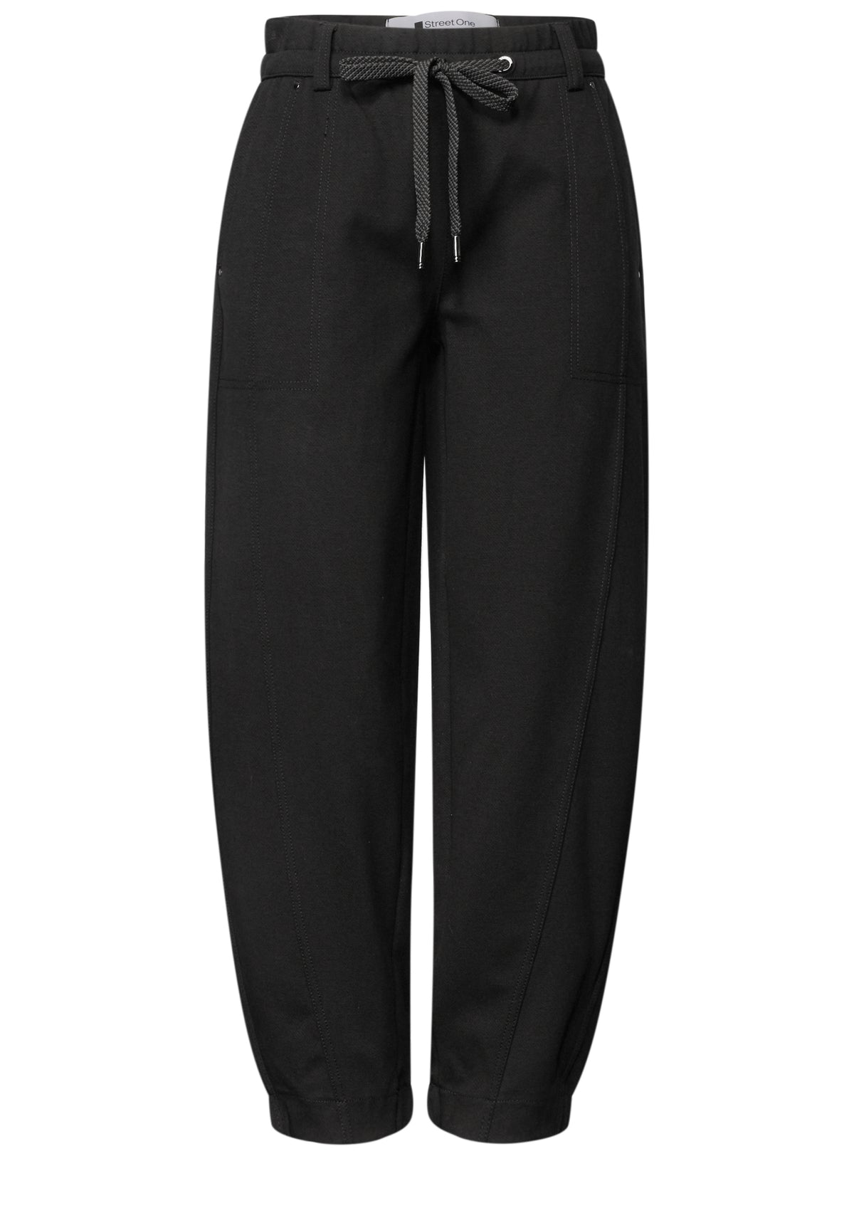 Street One Chinos  schwarz