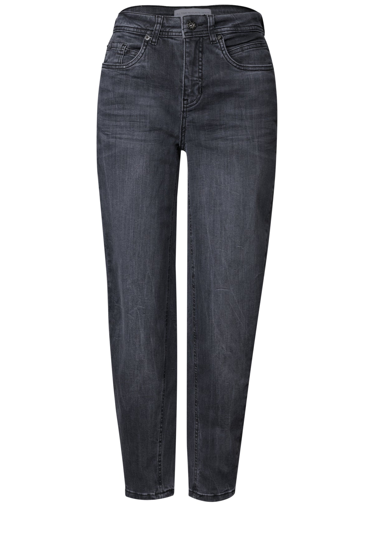 Street One Skinny, Slim  dunkelgrau