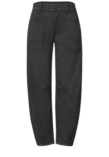 KARLIE High Waist Barrel Leg Hose