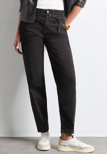 KARLIE High Waist Barrel Leg Jeans