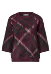 Street One Pullover  bordeaux