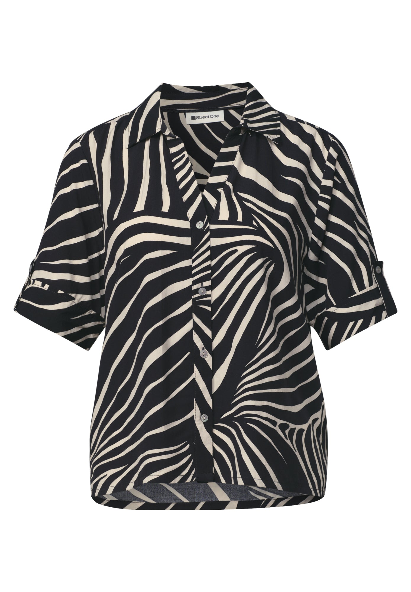 Street One Blusen  schwarz