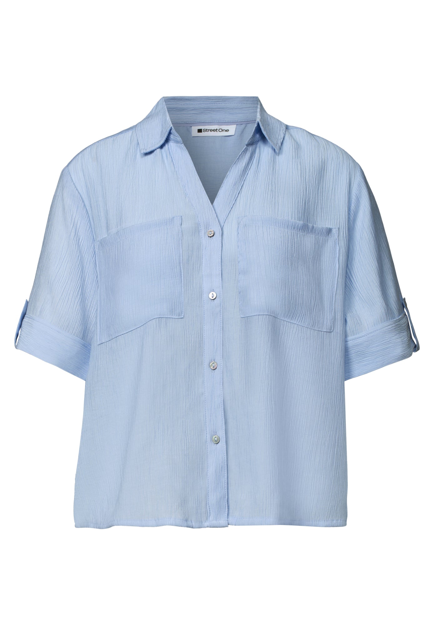 Street One Hemdblusen  blau