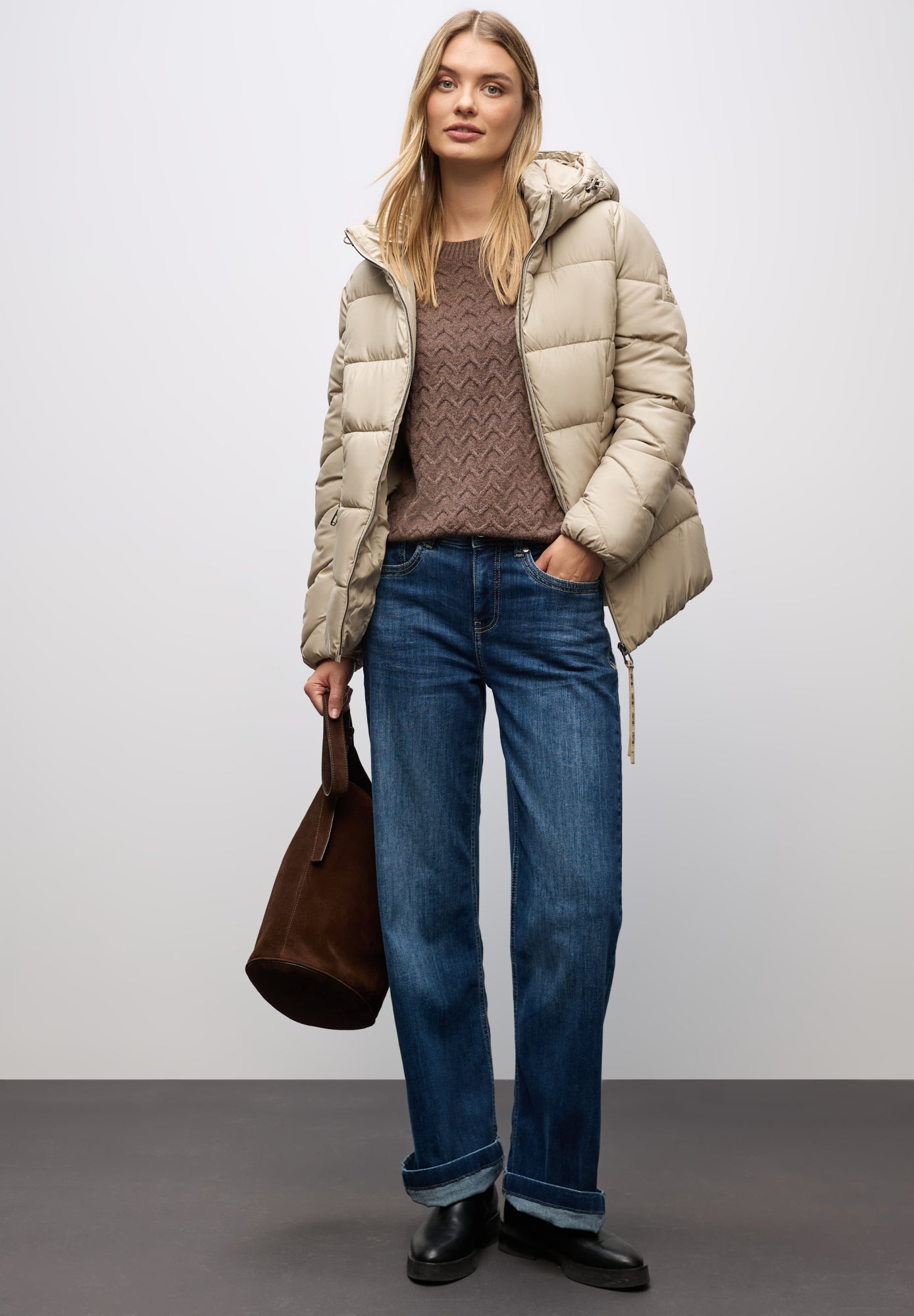 Street One Outdoor-Jacken  creme
