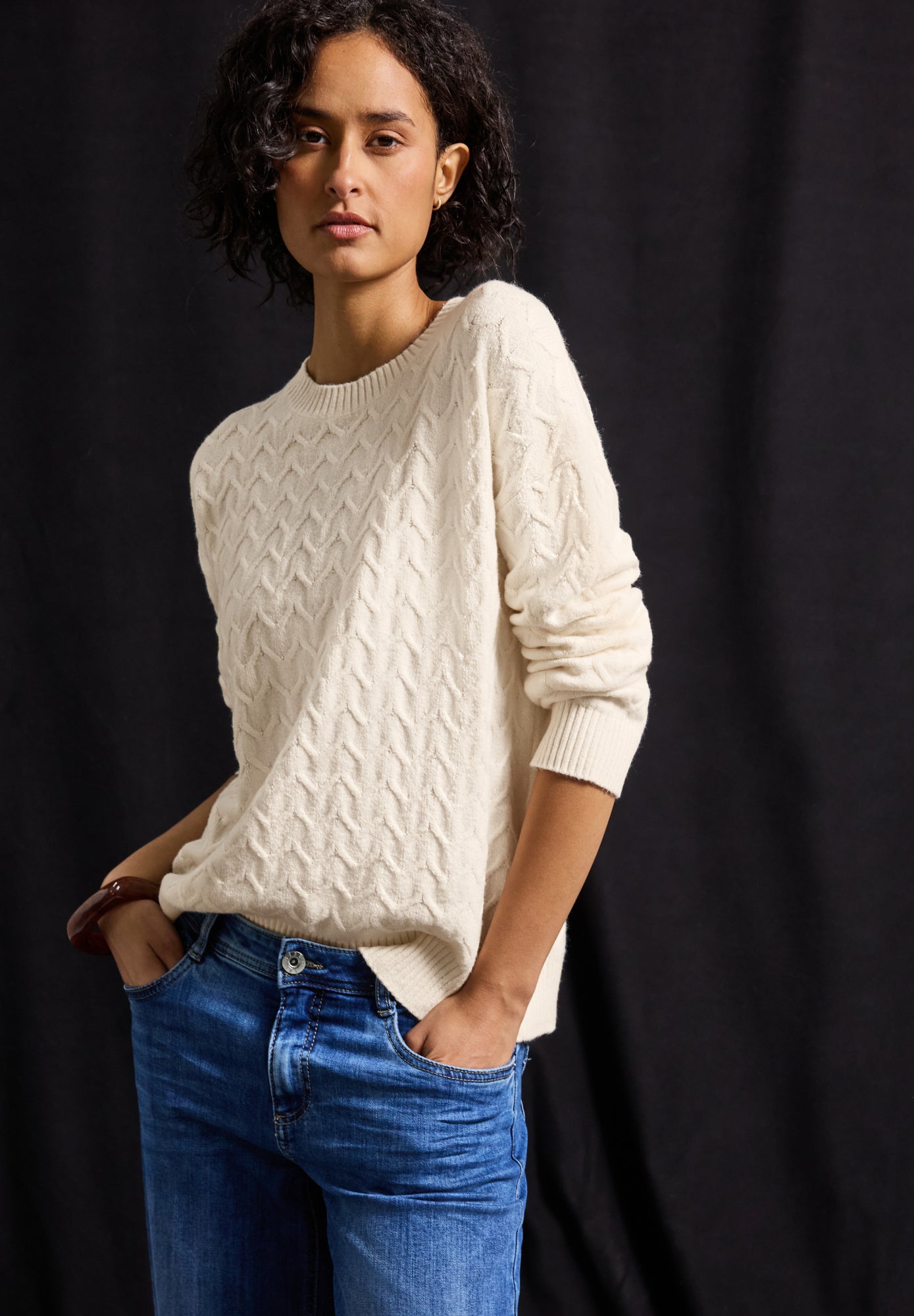 Street One Pullover  beige