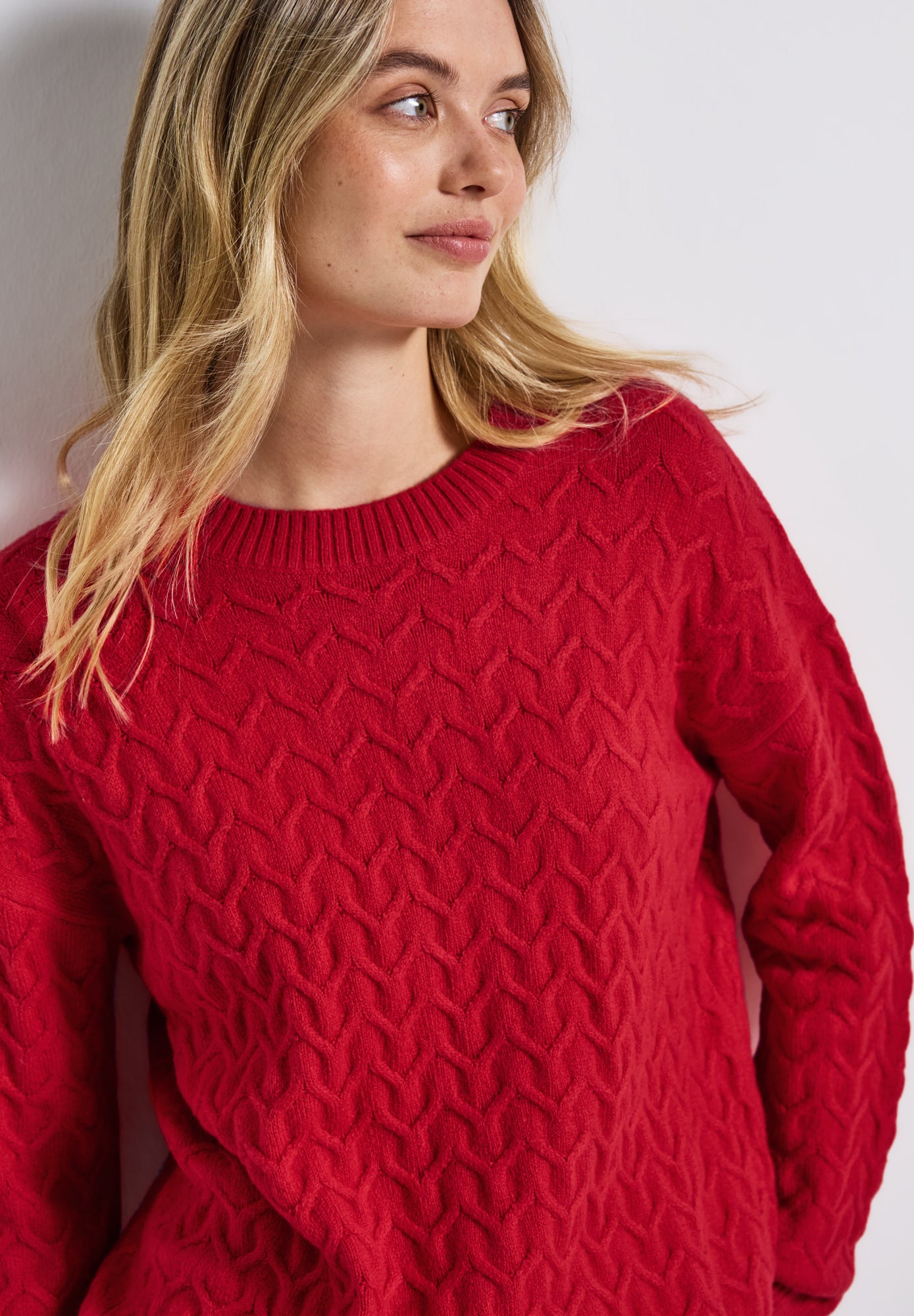 Street One Pullover  rot