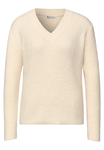 Kuscheliger V-Neck Pullover