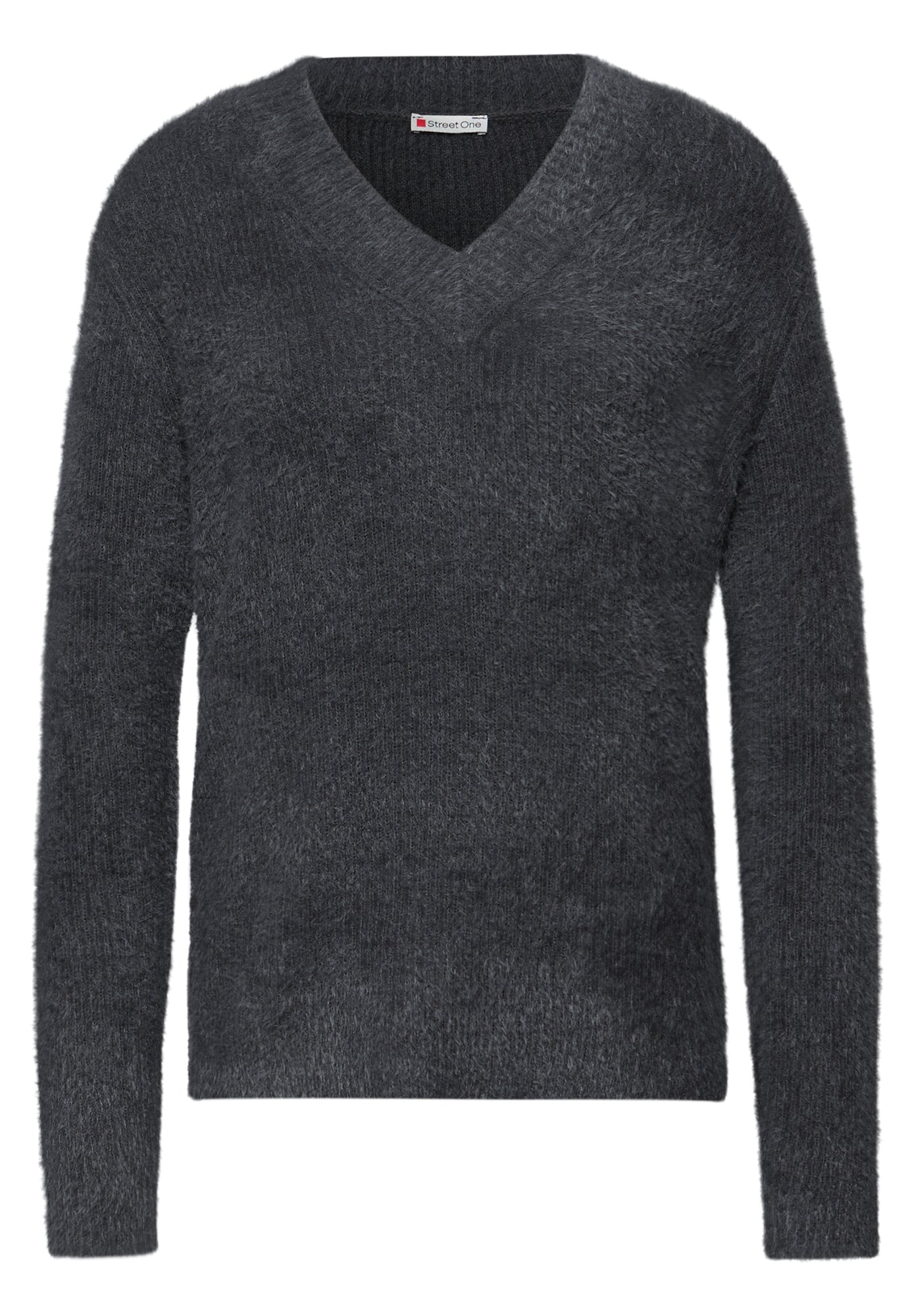 Street One Pullover  dunkelgrau