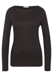 Street One Langarmshirts  braun