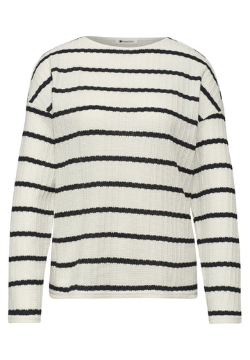 Langarm Shirt im Strick-Look