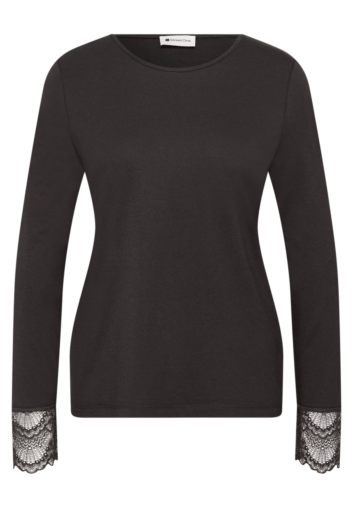 Street One Langarmshirts  braun