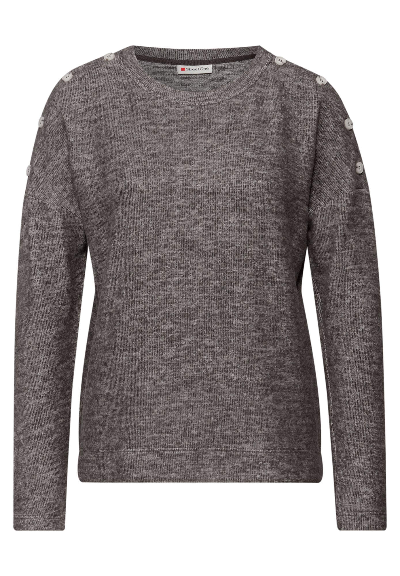 Street One Langarmshirts  braun