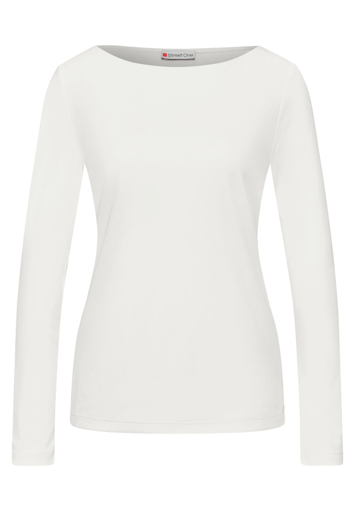 Street One Langarmshirts  weiß
