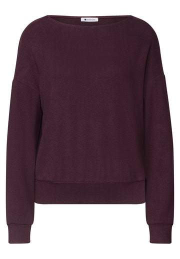 Langarmshirt mit Elastikbund