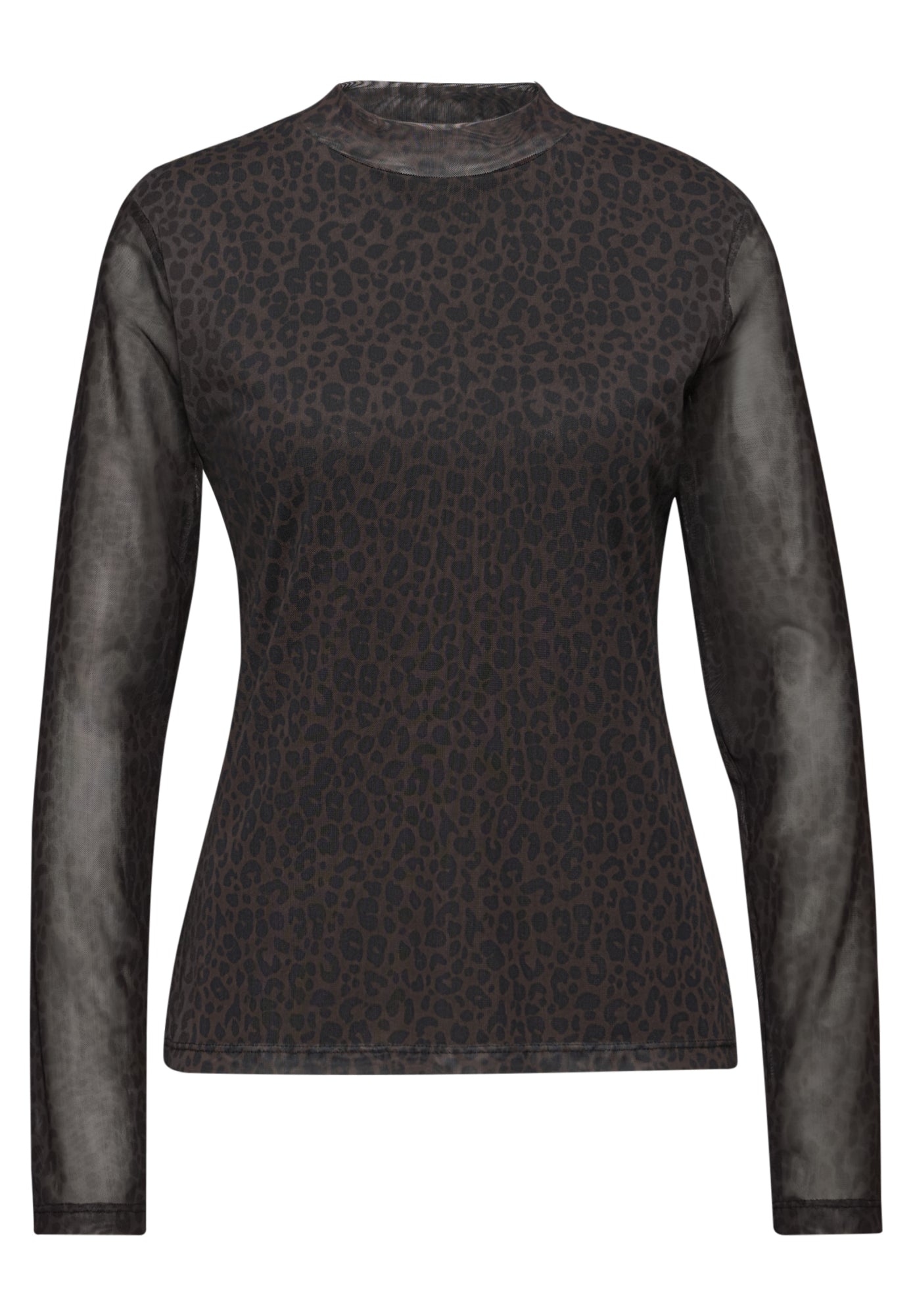 Street One Langarmshirts  braun