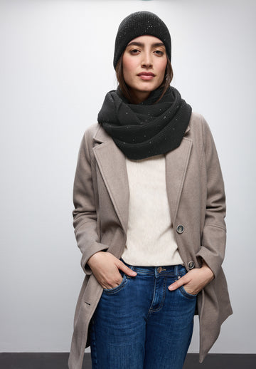 Loop Schal mit Pailletten