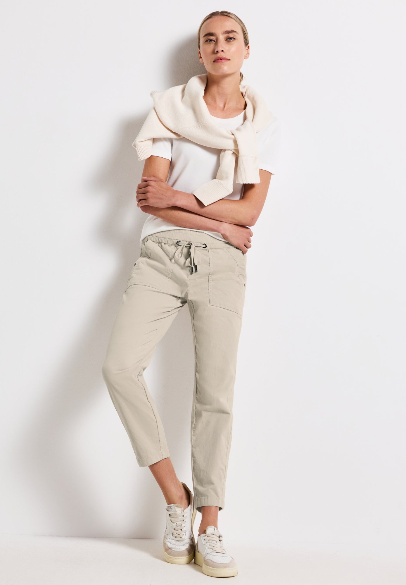 Street One Joggingpants  beige