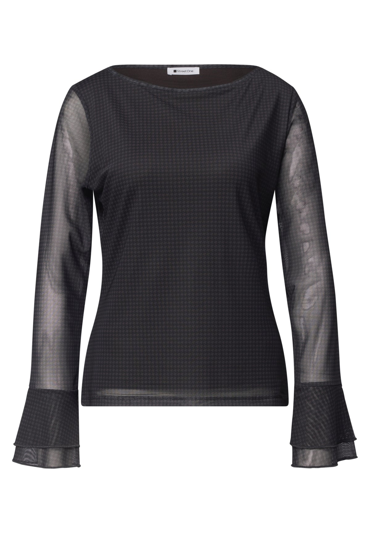 Street One Langarmshirts  braun