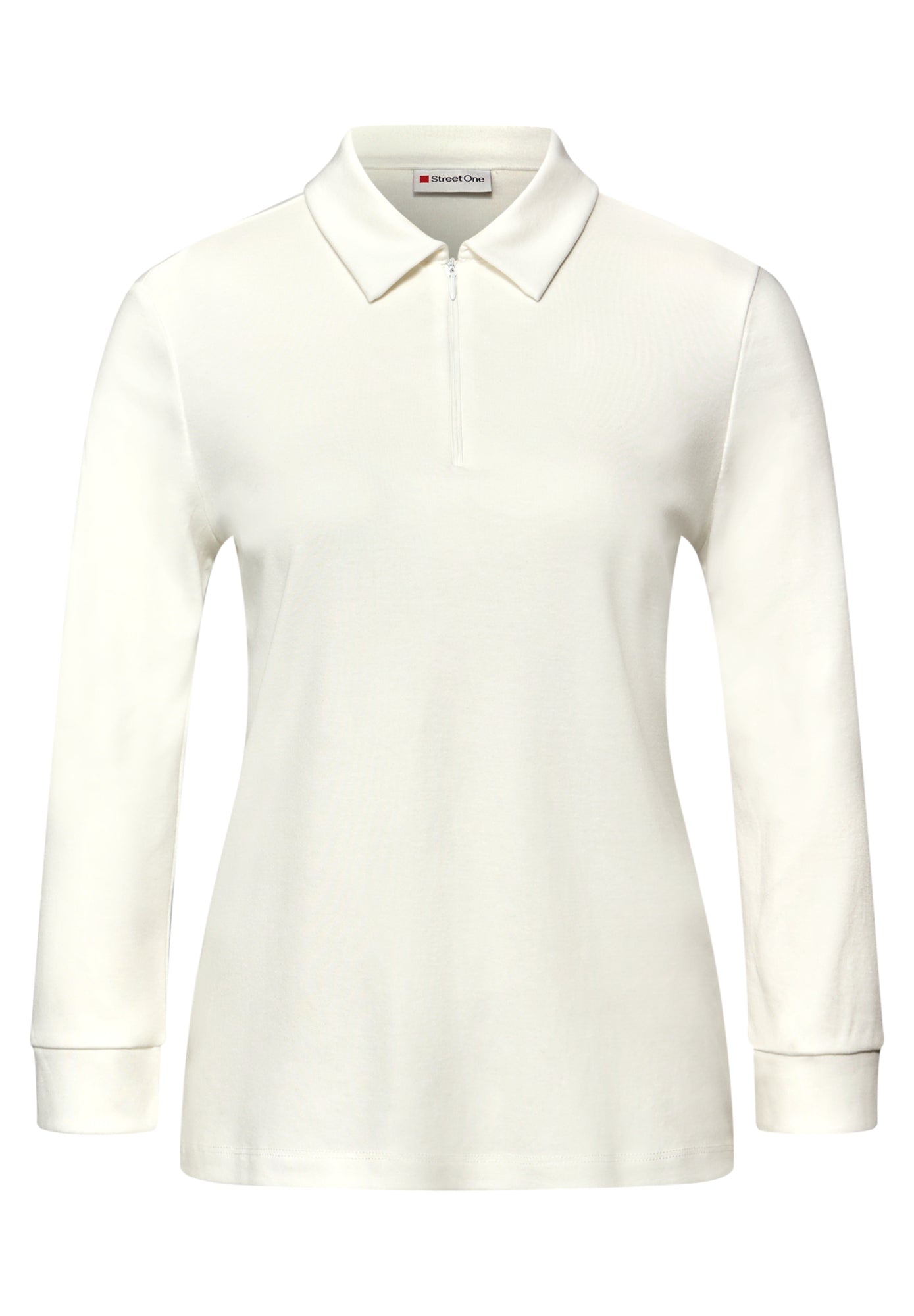 Street One Langarmshirts  weiß