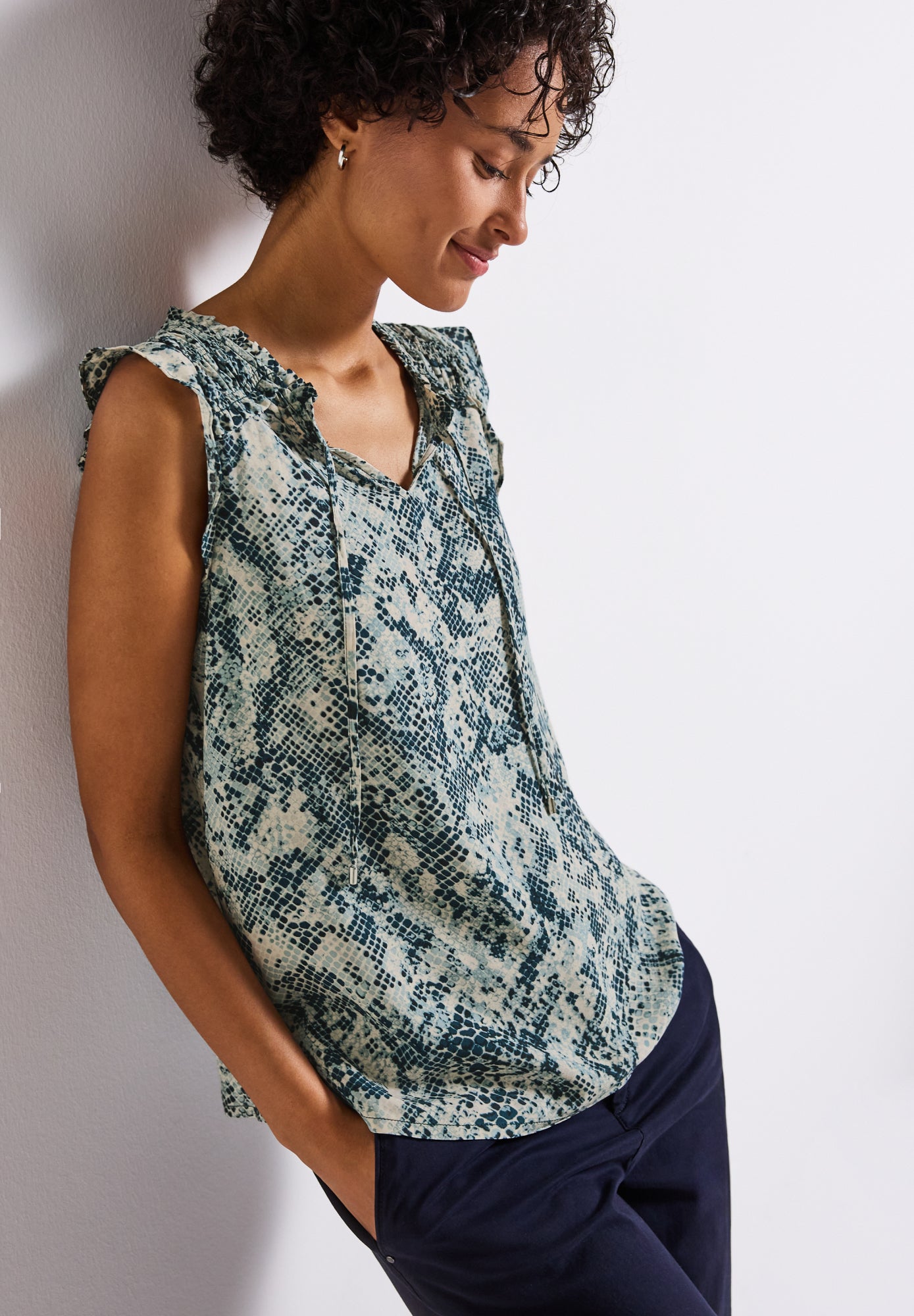 Street One Blusen  blau