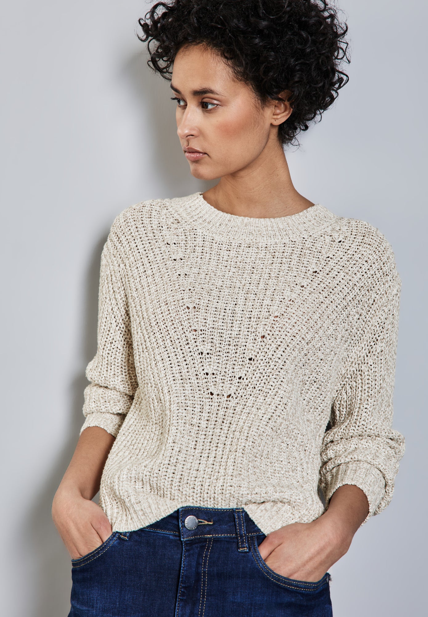 Street One Pullover  beige