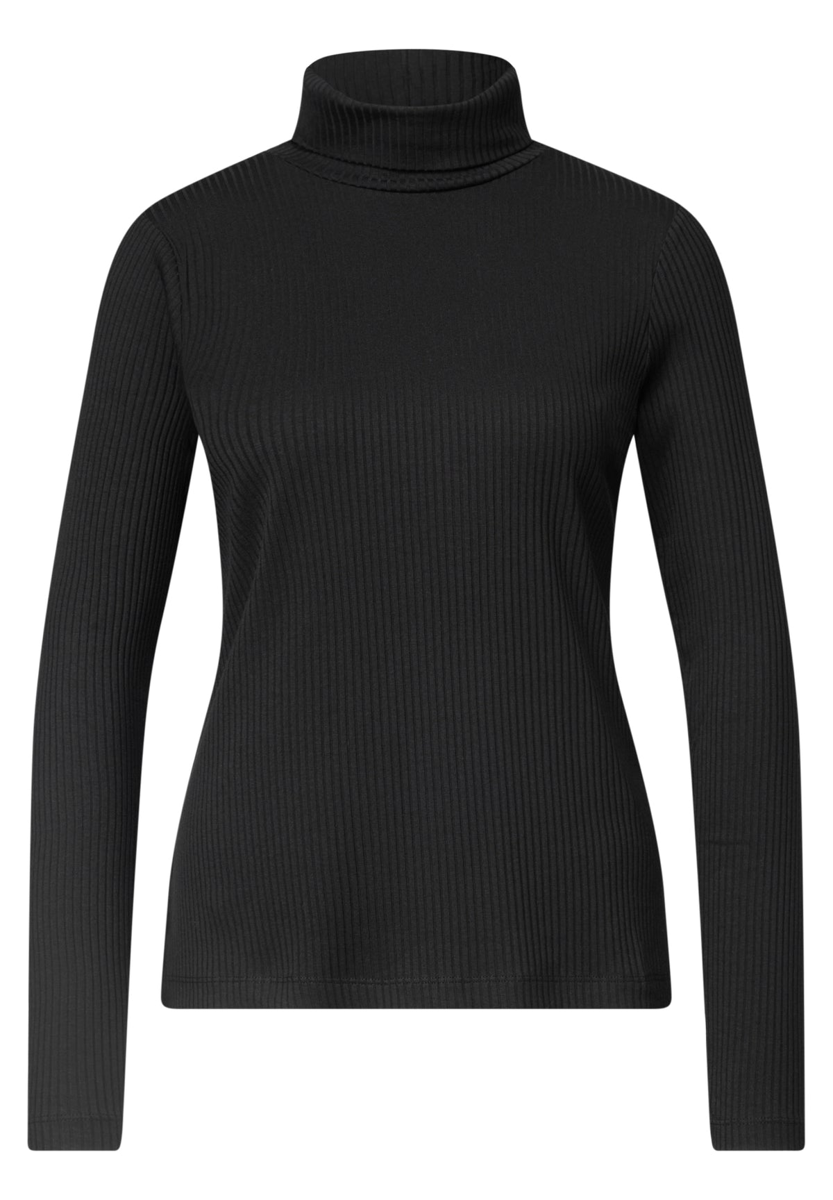 Street One Langarmshirts  schwarz