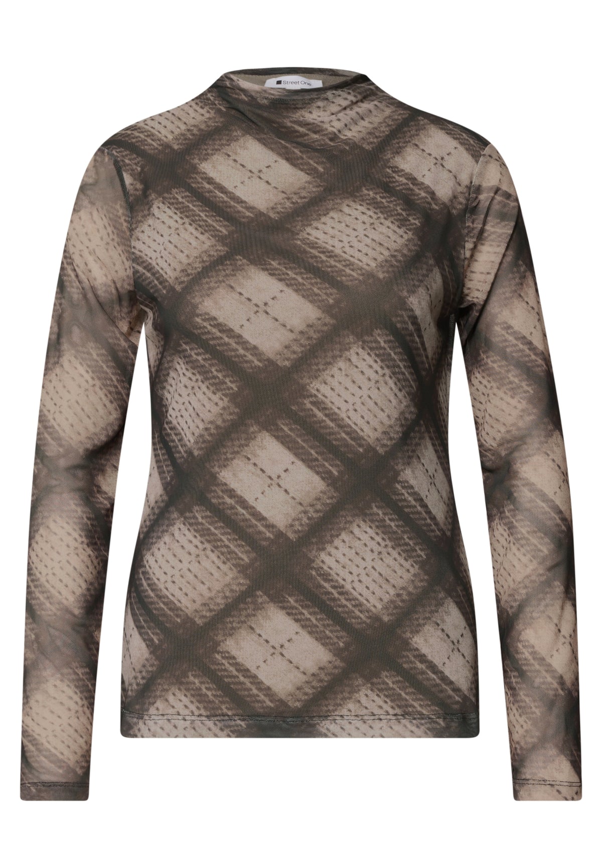 Street One Langarmshirts  beige
