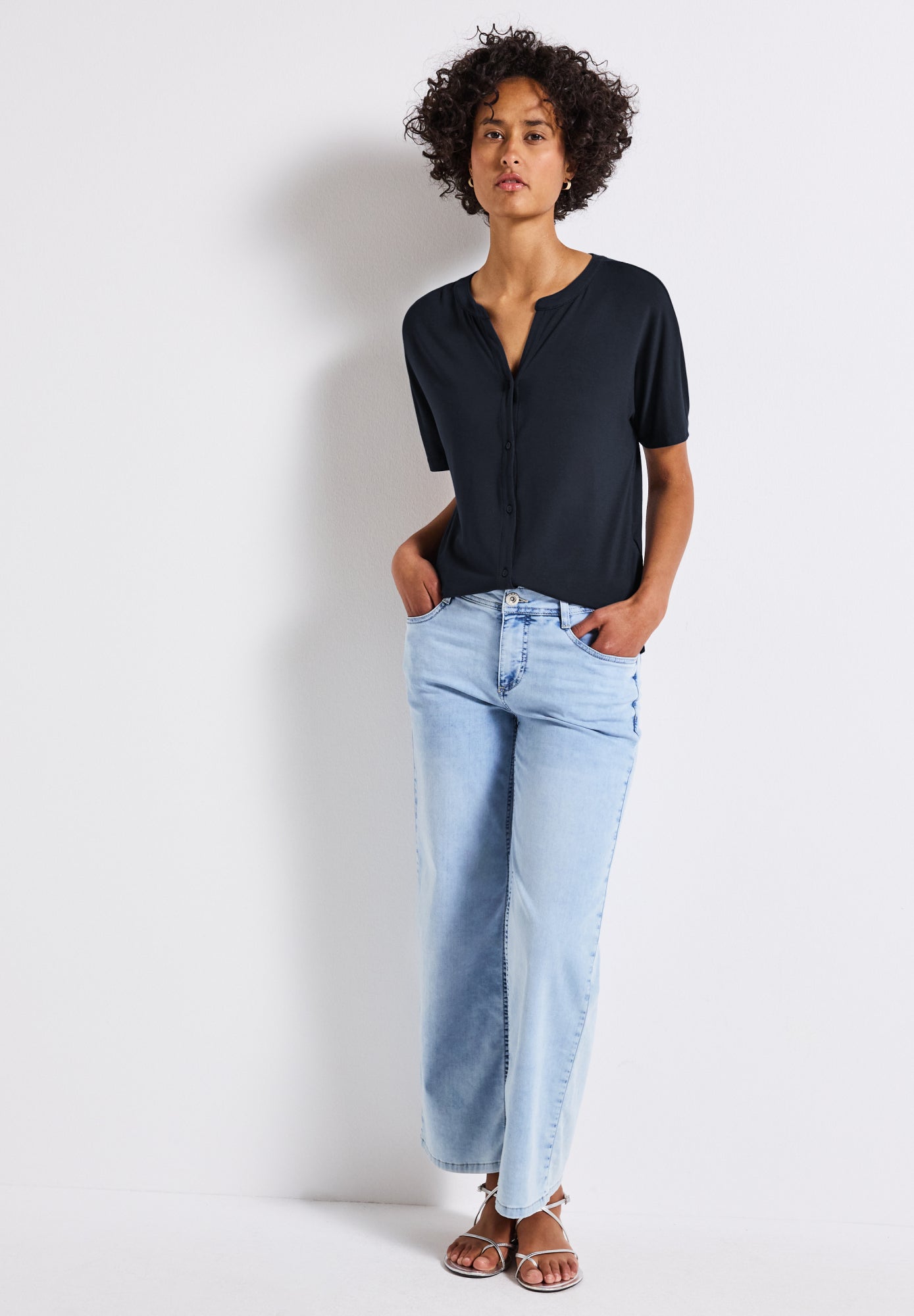 Street One T-Shirts  blau