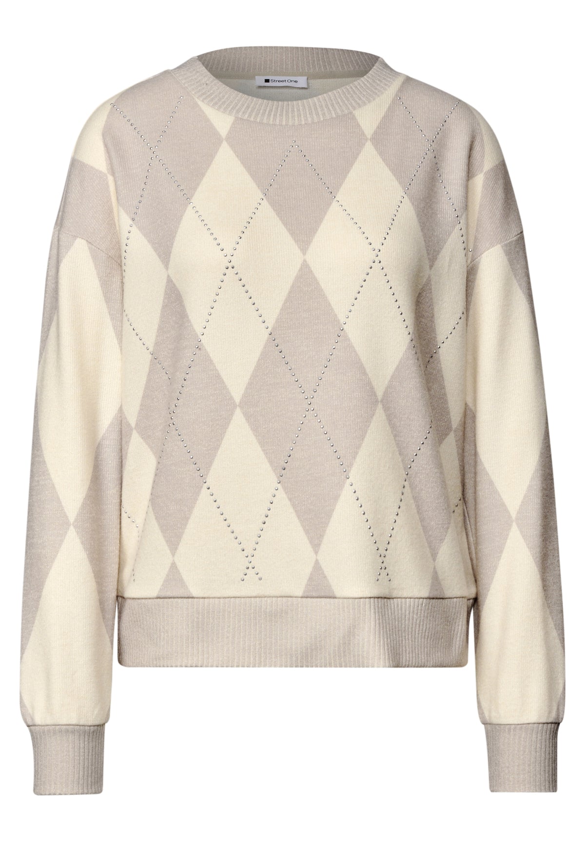 Street One Langarmshirts  beige