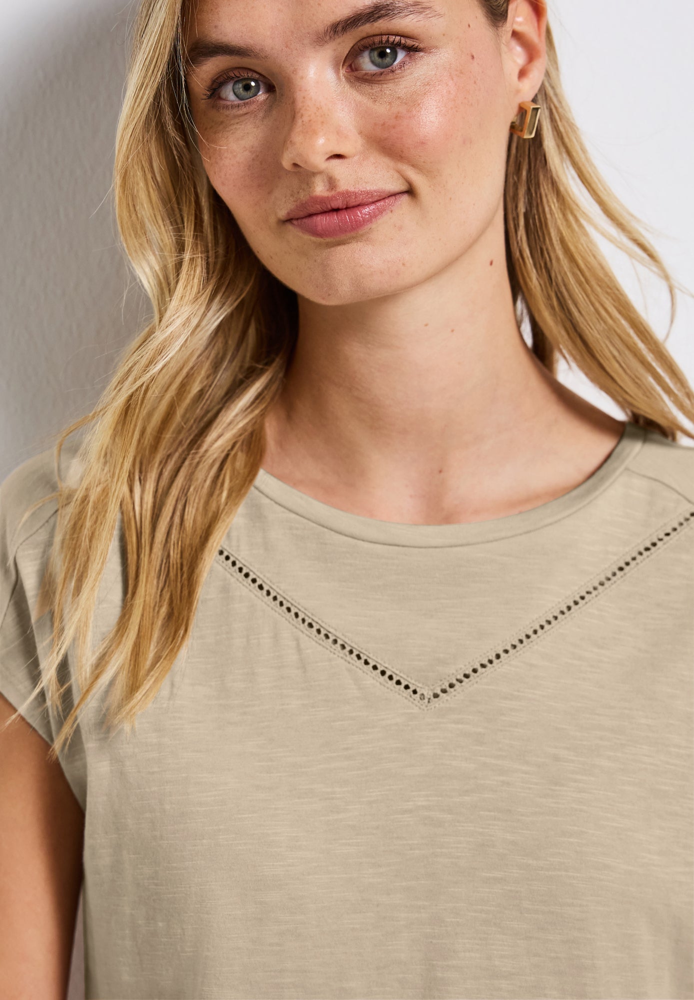 Street One T-Shirts  beige