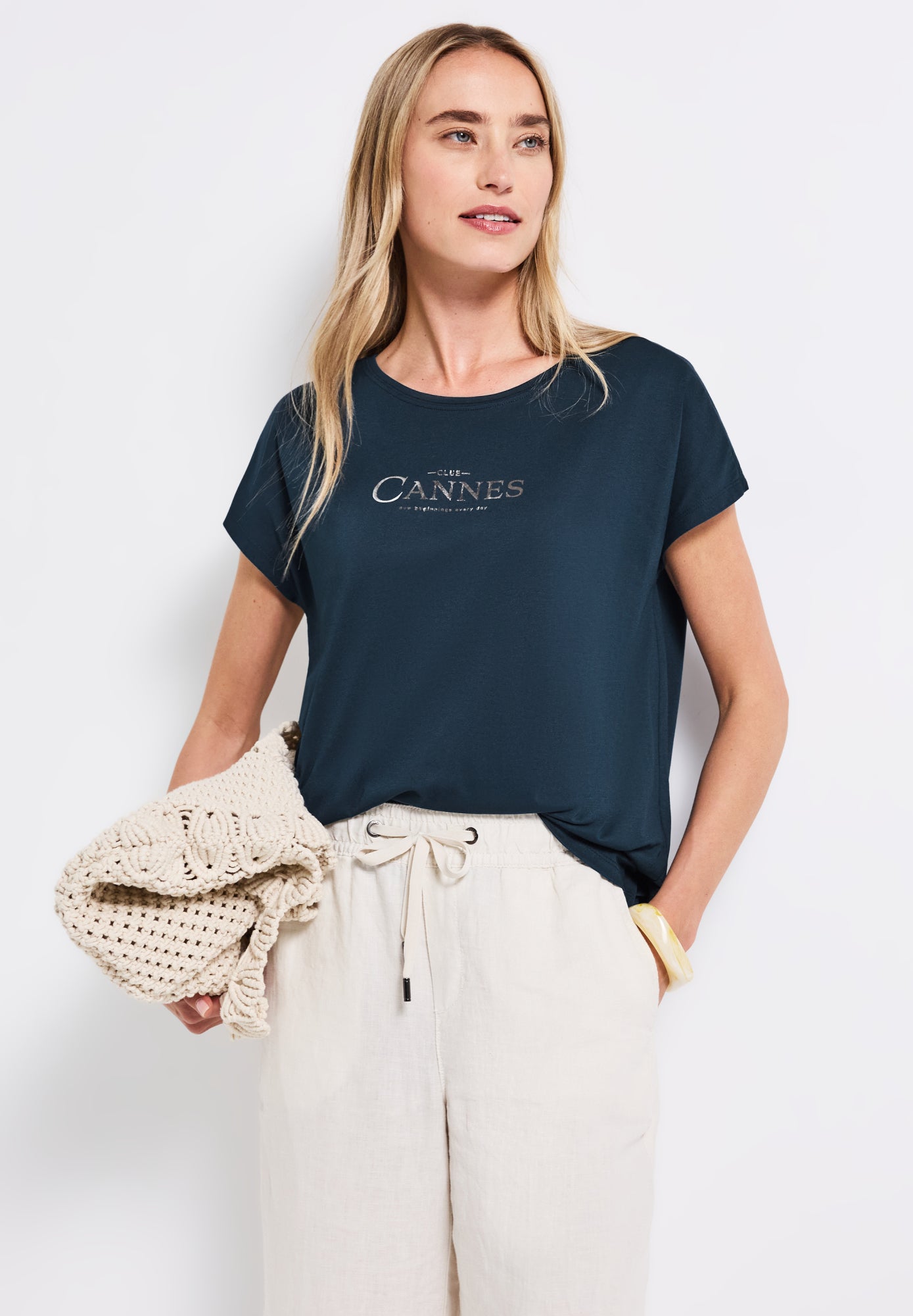 Street One T-Shirts  blau