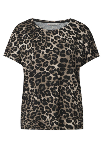 Shirt mit Leo-Muster